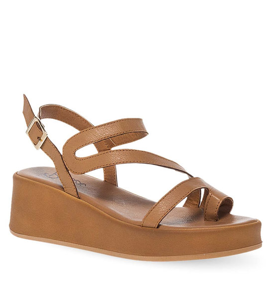 Γυναικεία Δερμάτινα Flatform Parex 12729015