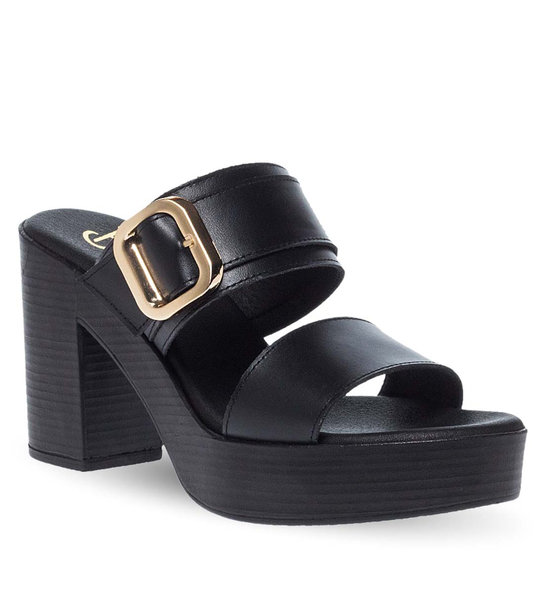 Women's Leather Mules Parex 13029014