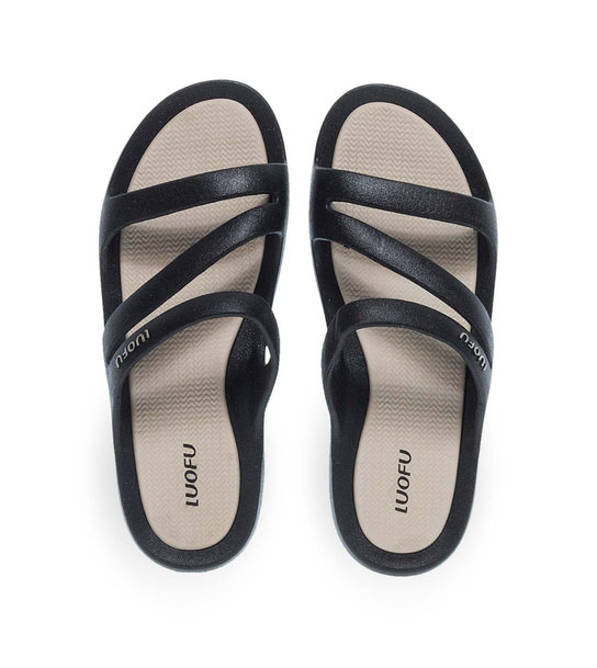 Women's Strappy Slides Luofu 11829018
