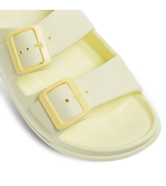 Womens Slides With Two Straps Luofu 11829034