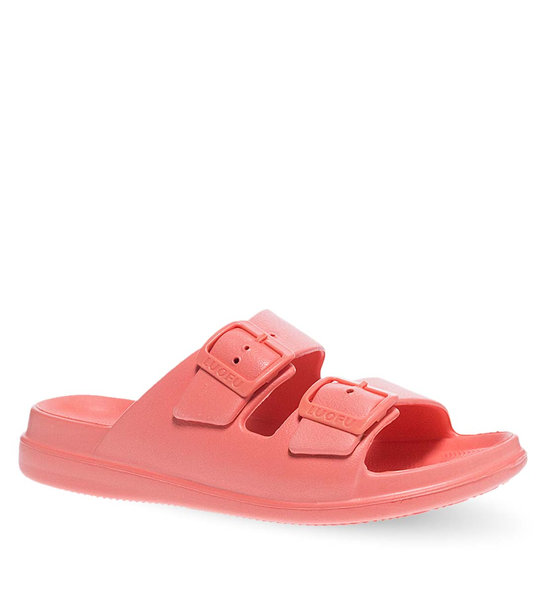Womens Slides With Two Straps Luofu 11829034
