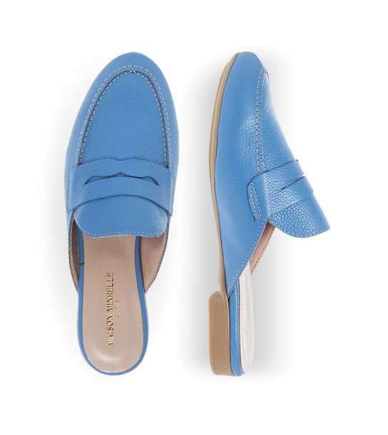 Womens Leather Mules Maison Minrelle 13029003