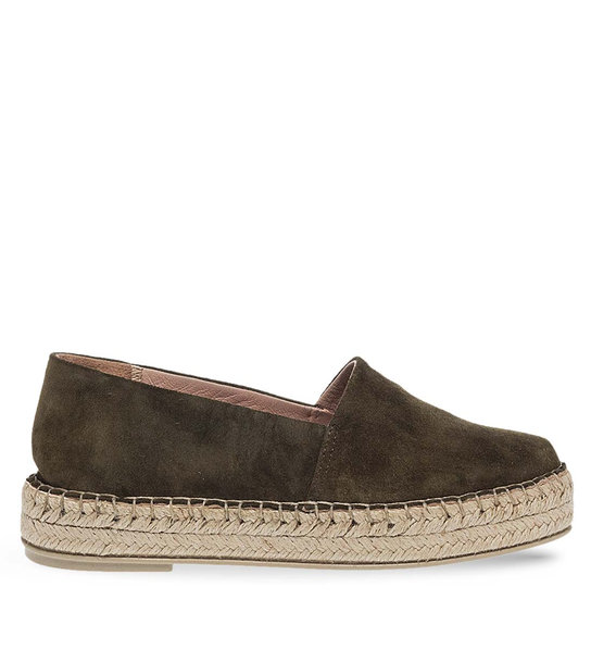 Womens Leather Espadrilles Maison Minrelle 12029013