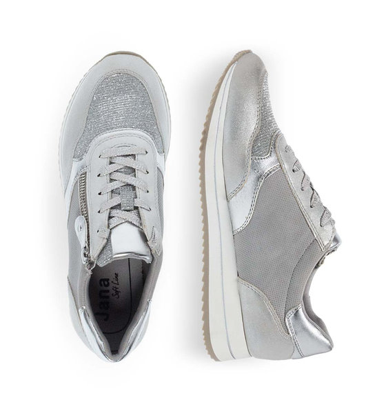 Women's sneakers Jana Softline 8-8-23763-42 295 - ΓΚΡΙ | Parex