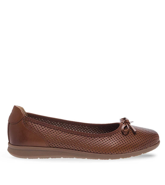 Womens Leather Ballerinas Tamaris Comfort 8-8-82104-42 305