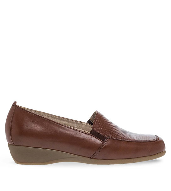 Womens Leather Moccasins Boxer 52990-15119