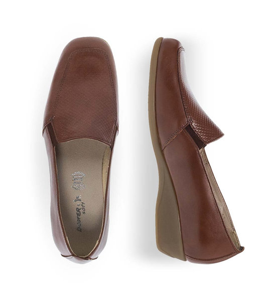 Womens Leather Moccasins Boxer 52990-15119