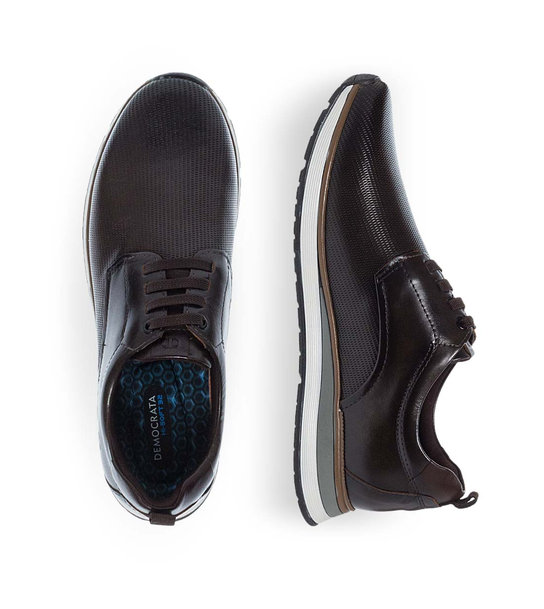 Ανδρικά Δερμάτινα Casual Παπούτσια Democrata 203203