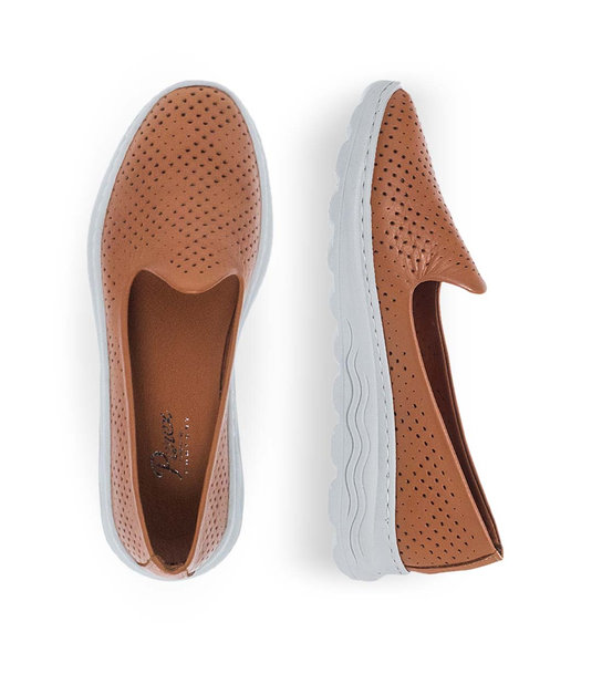 Γυναικεία Δερμάτινα Slip On Παπούτσια Parex 12929033