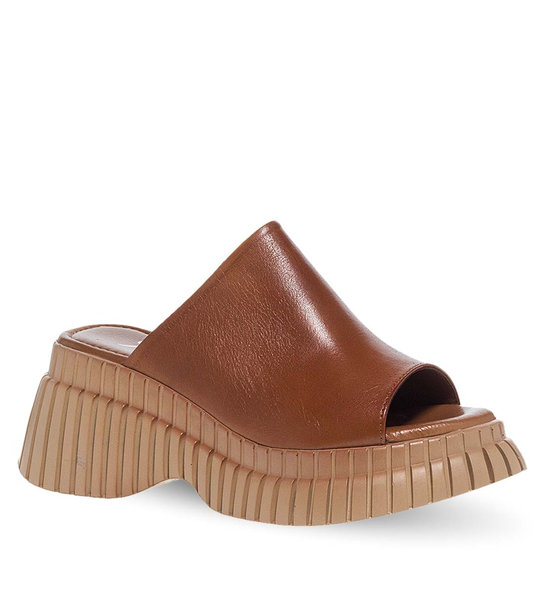 Γυναικεία Δερμάτινα Flatform Parex 11629327