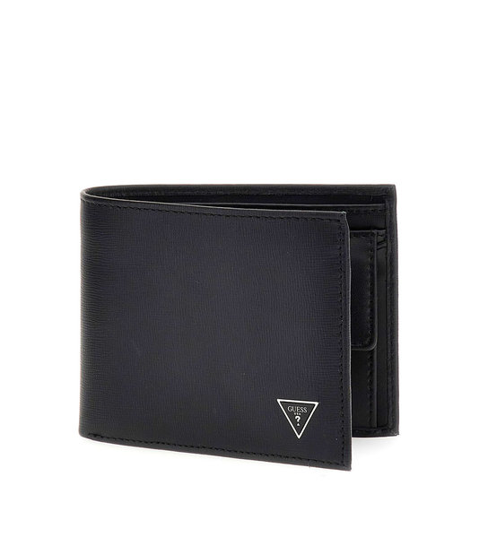 Ανδρικό Δερμάτινο Πορτοφόλι Guess Smcslelea20