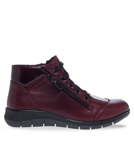 Womens Leather Ankle Boots Parex 10330110