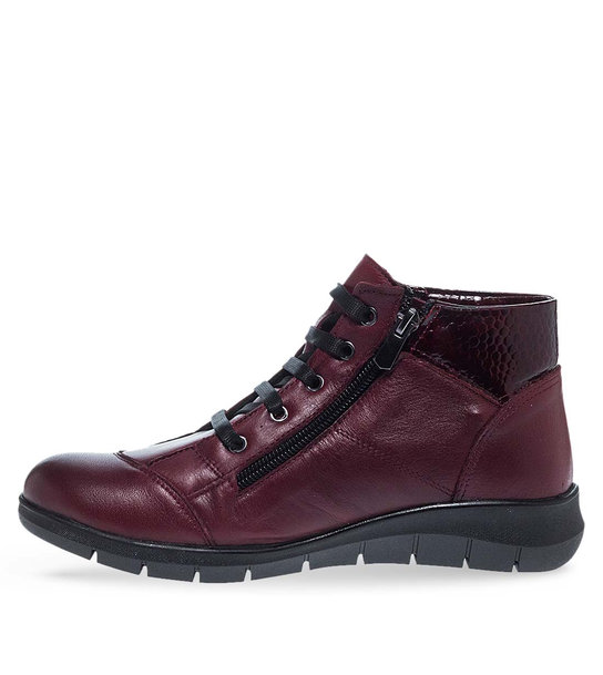Womens Leather Ankle Boots Parex 10330110