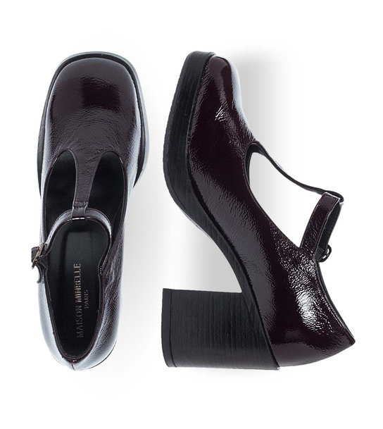 Γυναικεία Δερμάτινα Mary Jane Παπούτσια Maison Minrelle 13230001