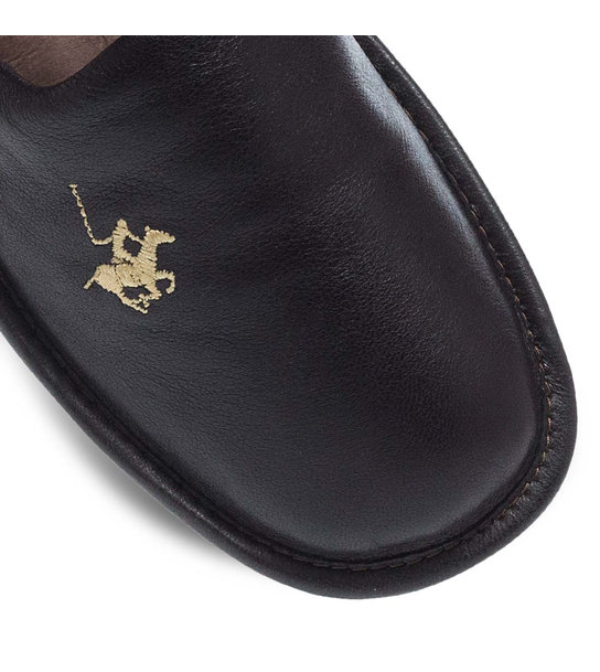 Ανδρικές Δερμάτινες Παντόφλες Σπιτιού Parex 10130221