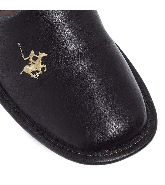 Ανδρικές Δερμάτινες Παντόφλες Σπιτιού Parex 10130221