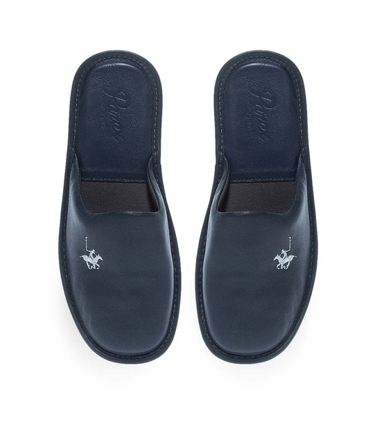 Ανδρικές Δερμάτινες Παντόφλες Σπιτιού Parex 10130221