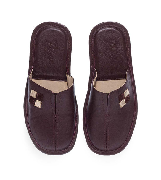 Γυναικείες Δερμάτινες Παντόφλες Σπιτιού Parex 10130229