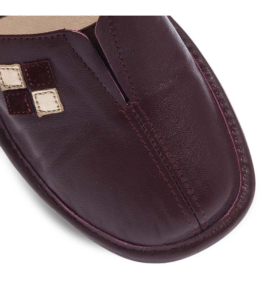 Γυναικείες Δερμάτινες Παντόφλες Σπιτιού Parex 10130229