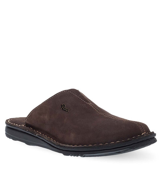 Mens Leather House slippers Parex 10130286