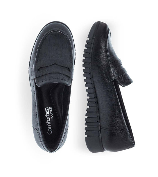 Γυναικεία Δερμάτινα Μοκασίνια Comfort Flex 10530045