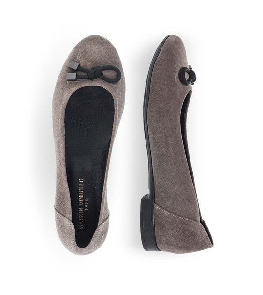 Womens Leather Ballerinas Maison Minrelle 10430029