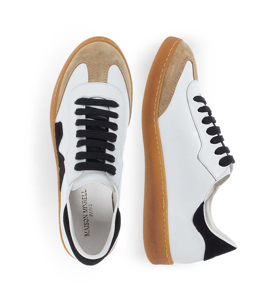 Γυναικεία Δερμάτινα Sneaker Maison Minrelle 10730045