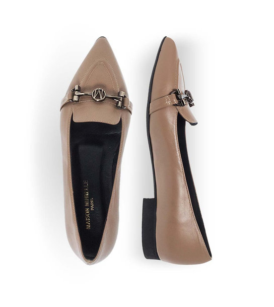 Γυναικείες Δερμάτινες Μπαλαρίνες Maison Minrelle 10430030