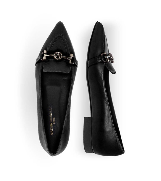 WomenS Leather Ballerinas Maison Minrelle 10430030