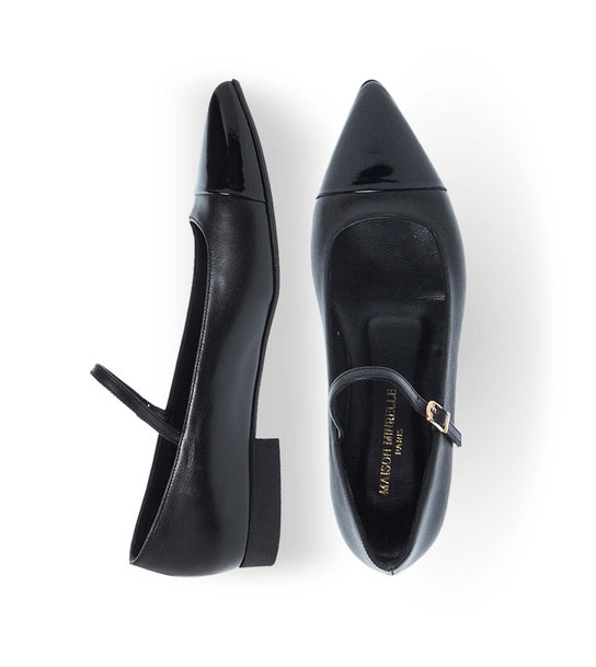 WomenS Leather Ballerinas Maison Minrelle 10430031