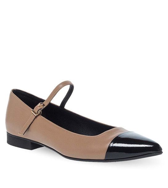 Γυναικείες Δερμάτινες Μπαλαρίνες Maison Minrelle 10430031