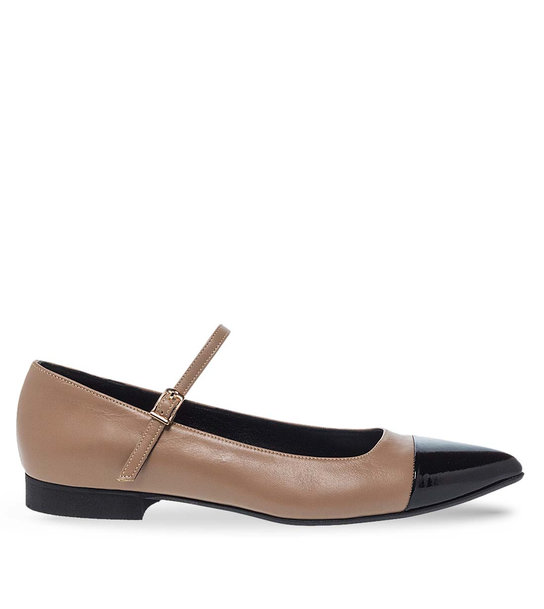 Γυναικείες Δερμάτινες Μπαλαρίνες Maison Minrelle 10430031