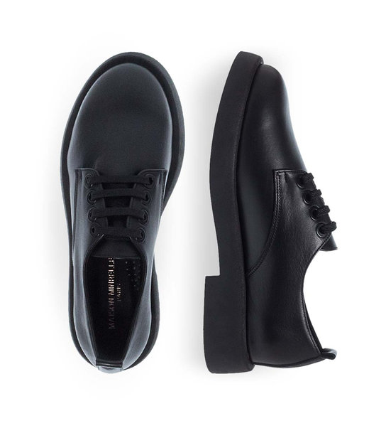 WomenS Leather Oxford Shoes Maison Minrelle 11130008