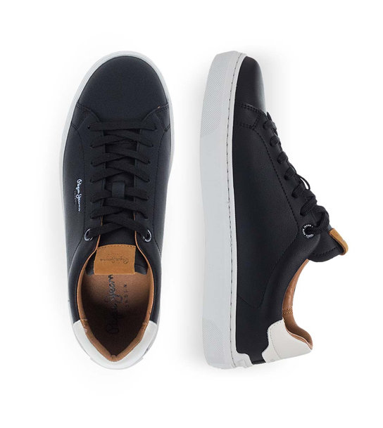 Ανδρικά Δερμάτινα Sneaker Pepe Jeans PMS00020 999