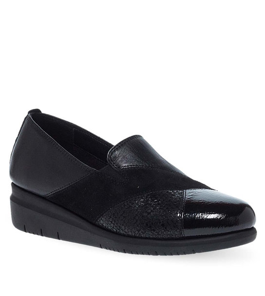 Γυναικεία Δερμάτινα Slip On Παπούτσια Parex 12930009