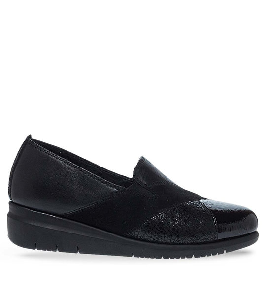 Γυναικεία Δερμάτινα Slip On Παπούτσια Parex 12930009