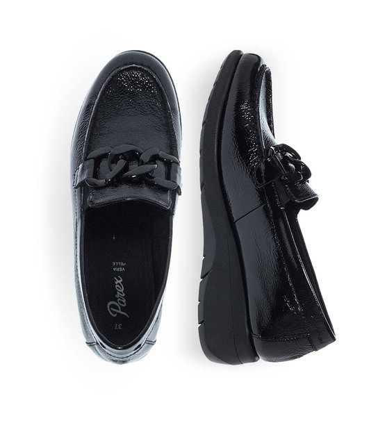 Γυναικεία Δερμάτινα Slip On Παπούτσια Parex 12930011