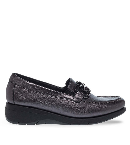 Γυναικεία Δερμάτινα Slip On Παπούτσια Parex 12930012