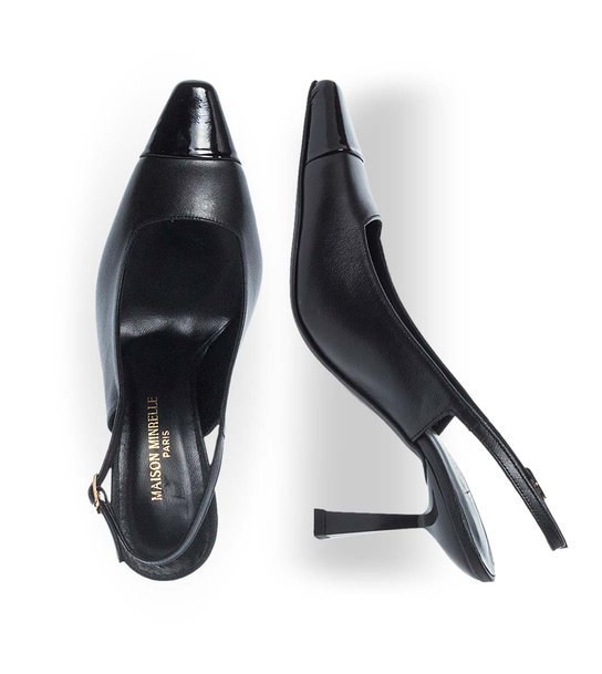 Γυναικείες Δερμάτινες Γόβες Maison Minrelle 10630068