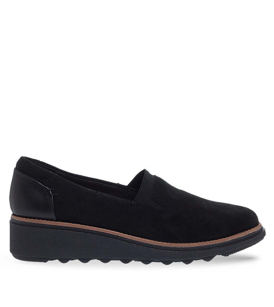 Γυναικεία Δερμάτινα Slip On Παπούτσια Clarks 26155819