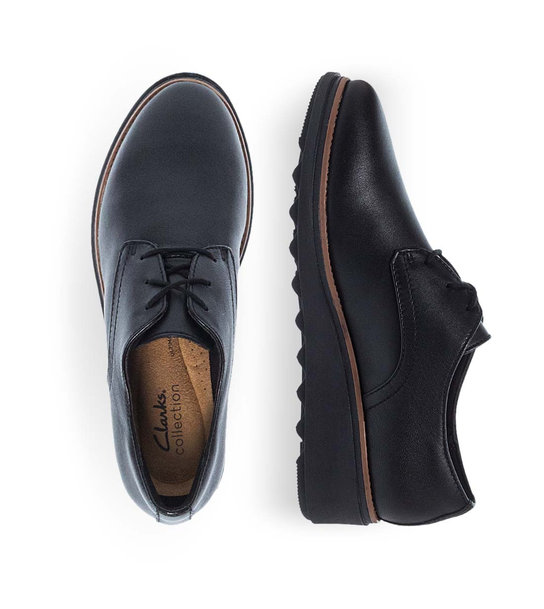 Womens Leather Oxford shoes Clarks 26175416