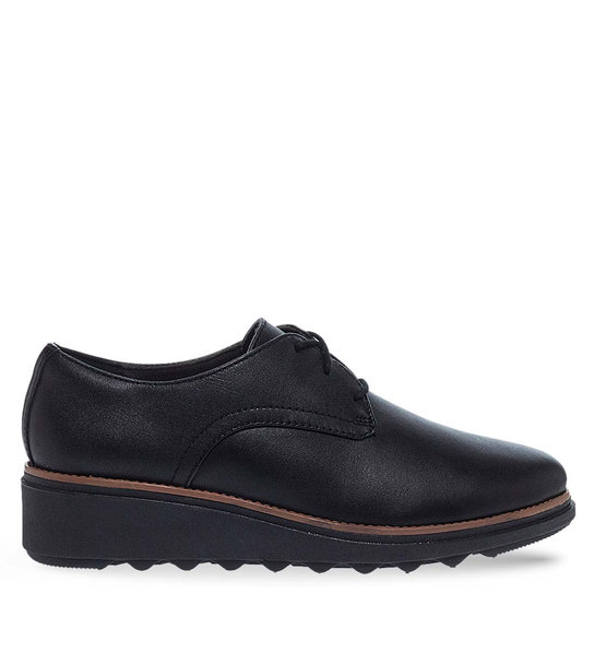 Γυναικεία Δερμάτινα Oxford Παπούτσια Clarks 26175416