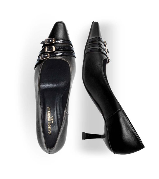 Γυναικείες Δερμάτινες Γόβες Maison Minrelle 10630072