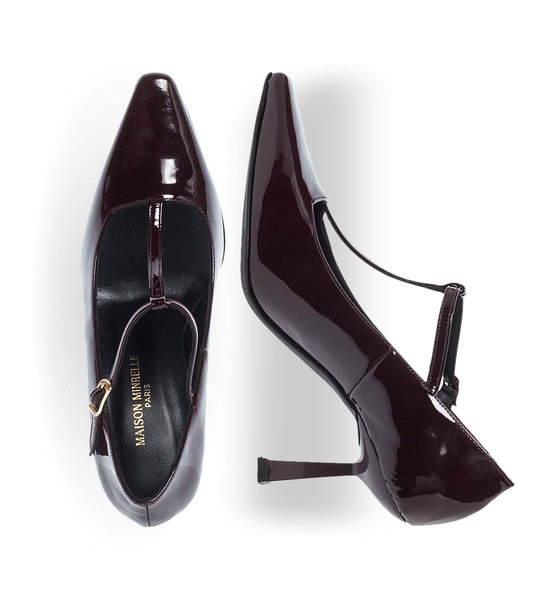 Γυναικείες Δερμάτινες Γόβες Maison Minrelle 10630070