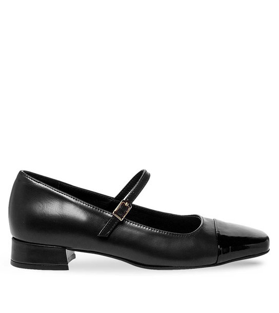 Womens Leather Mary Jane Shoes Maison Minrelle 13230003