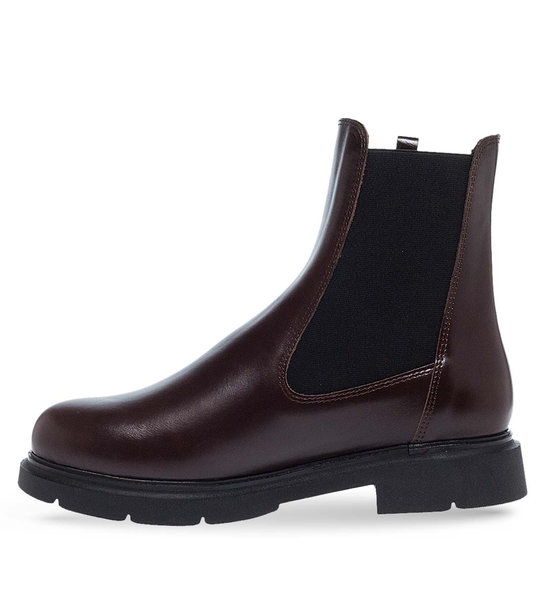 Womens Leather Ankle Boots Maison Minrelle 10330115