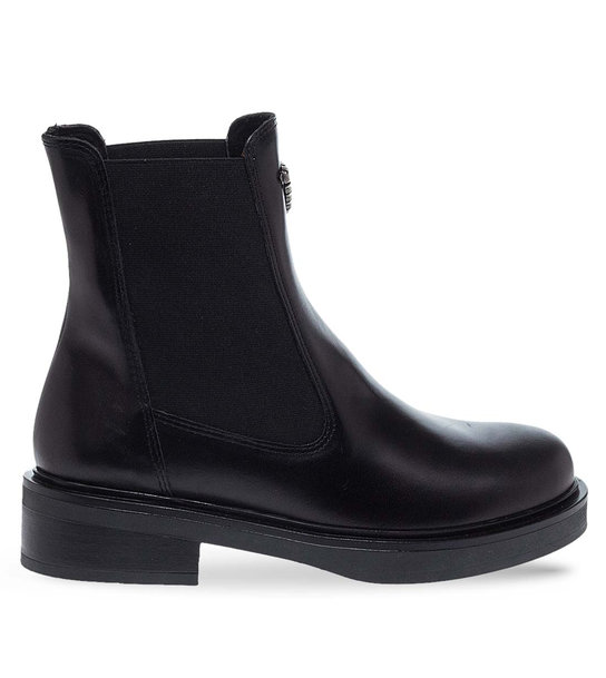 Womens Leather Ankle Boots Maison Minrelle 10330120