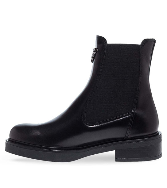 Womens Leather Ankle Boots Maison Minrelle 10330120