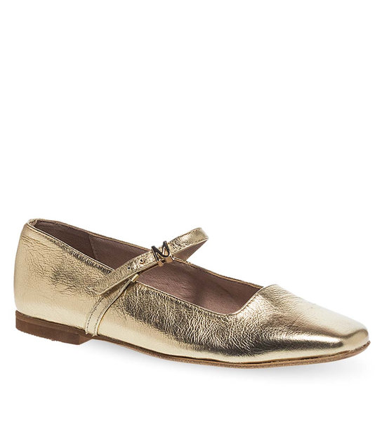 Women's Leather Mary Jane Shoes Maison Minrelle 13231001