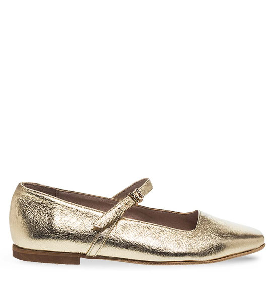 Womens Leather Mary Jane Shoes Maison Minrelle 13231001